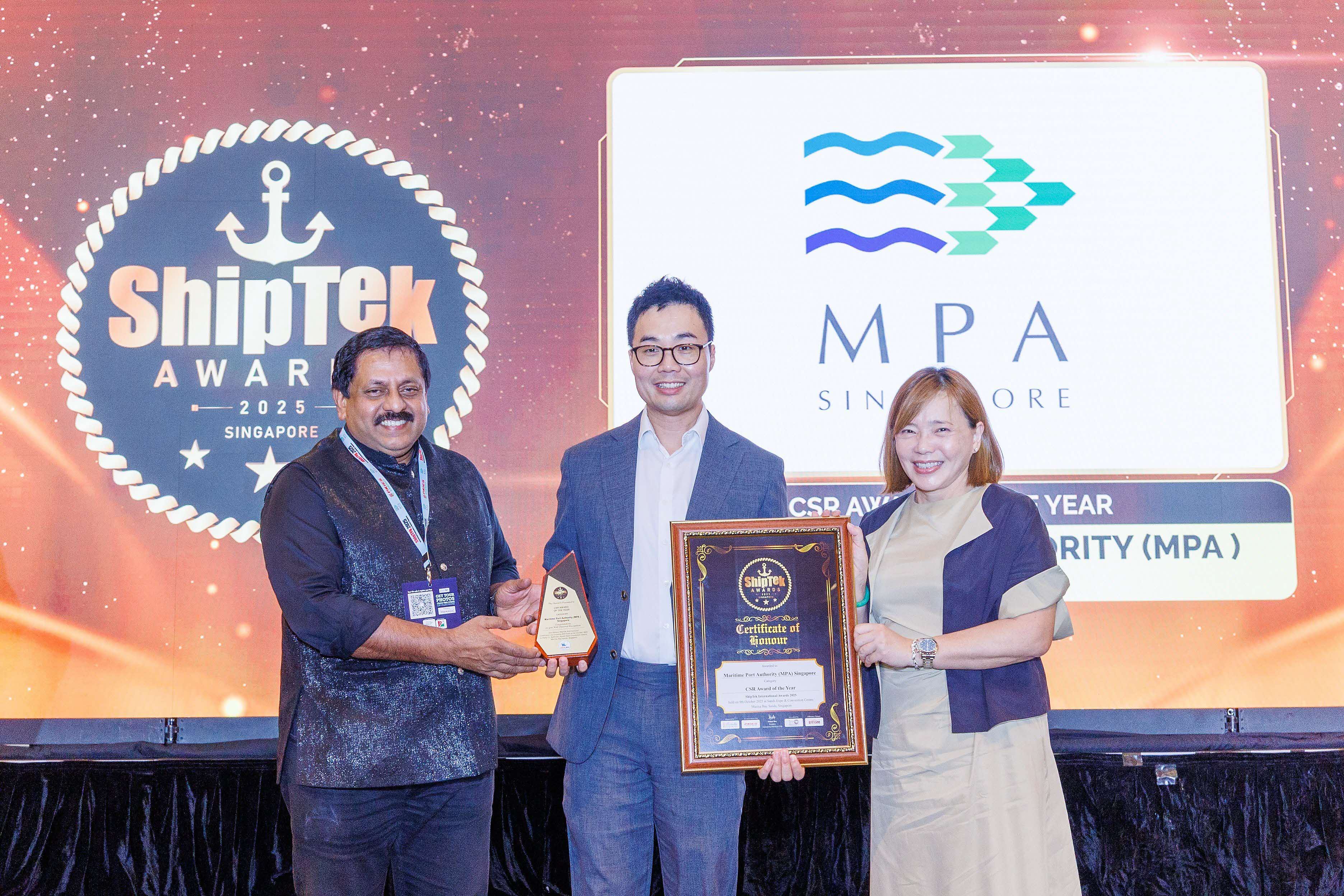 MPA 23rd ShipTek International Awards Singapore 2025